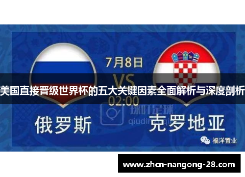 美国直接晋级世界杯的五大关键因素全面解析与深度剖析 美国直接晋级世界杯的五大关键因素全面解析与深度剖析
